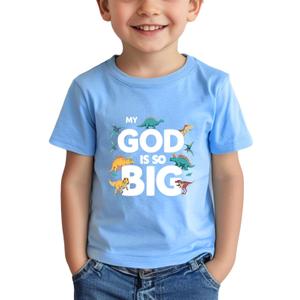 Toddler Dinosaur Shirts for Boys Gifts Little Kids Girls Dino Shirt Cartoon Graphic Tees T-Shirt Short Sleeve Clothes (7T/150, Blue)