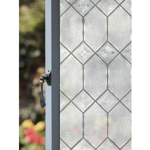 Artscape Old English | Privacy Window Film with Textured Leaded Glass Pattern | Non-Adhesive & UV Protection | Easy to Apply & Removable | 36 x 72 Inches | Made in USA
