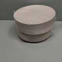 Nervure 100PCS Pink and Gold Plastic Plates - 10.25 inch Pink Disposable Plates with Gold Rim - Party Plate - Dinner Plate Ideal for Wedding & Party & Mother's Day