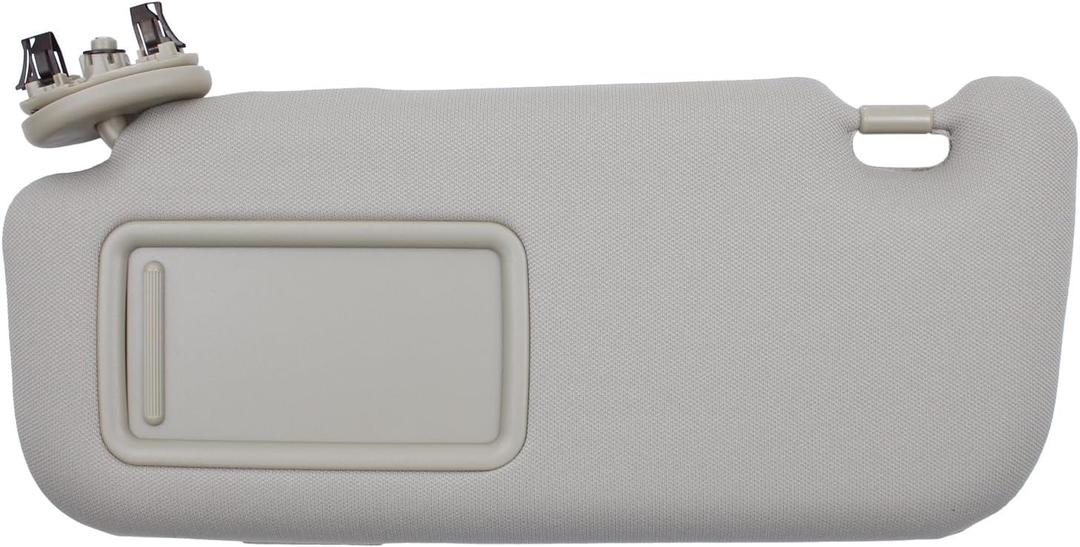 ApplianPar Begie Driver Side Sun Visor Makeup Mirror for Corolla 2007-2013