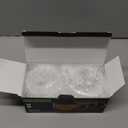 CNGLASS Double Wall Glass Cappuccino Mugs 8.1oz,Clear Insulated Glass Coffee Mug with Handle for Espresso,Latte,Tea,Set of 2