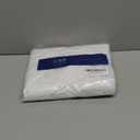 Wrap Around Dust Ruffle Bed Skirt - White - for King Size Beds with 12 Inch Drop - Easy Fit Elastic Strap - Adjustable Pleated Bedskirt w/Brushed Fabric - Wrinkle Free - for Women, Men, Kids & Teens