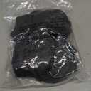 BAMBOO COOL Men's Ankle Socks Moisture Wicking Breathable Odor Control Athletic Cushioned Running Socks Arch Support 8 Pack (Large, 6c-black*6)