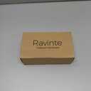 Ravinte 5 Pack Solid 5 Inch Square Cabinet Handles - Champagne Bronze Pulls for Drawers and Kitchen Cabinets - Hardware Handles