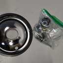Shower Handle Renovation Repair Trim Kit Compatible with Delta RP6046, Single Handle Trim Kit Compatible with Delta 600 Series Shower Valve (Knob,Chrome)