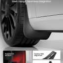 REEVAA 2026 Tesla Model 3 Highland Accessories - Mud Flaps [Protect Paint, No Drilling Required] All-Weather Splash Guard Body Kits for Model 3 Highland 2024-2026, Black (Set of 4)