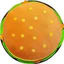 Comfy Hamburger Pillows Plush, Soft, Cuddly, and Irresistible for Family and Friends