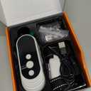 Dog Shock Collar, 3300ft Dog Training Collar with Remote, IPX7 Waterproof Rechargeable Sleek Modern Shock Collar for Small, Medium, Large Dogs with Beep, Vibration, Safety Shock, Light Mode, 8-120 lbs