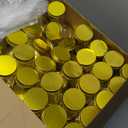 Wesiti 100 Pcs 8 oz Clear Plastic Mason Jars Containers With Screw-on Gold Lids Refillable Round Empty Plastic Jars Storage Containers Reusable for Kitchen Household Dry Food Storage Honey Herb Nuts