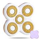 5 Blades Women Shaver Replacement Heads for Head Shaver and Many Brands 5 Blades Replacement Shaver Head Blade 5 Heads Beard Electric Razor Shaver Head