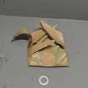 Grocery Shopping Plastic T-shirt Bags Plain 12" x 7" x 21" (Brown, 150)