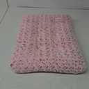 KSIIA Washable Dog Bed Deluxe Plush Dog Crate Beds Comfy Kennel Pad Anti-Slip Pet Sleeping Mat for Large, Jumbo, Medium, Small Dogs Breeds, 23" x 18", Pink