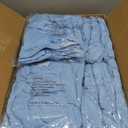 LZY 20pcs Spandex Chair Cover Stretch Slipcovers for Wedding Party, Dining Banquet Chair Decoration Covers (Blue Mist, 20)