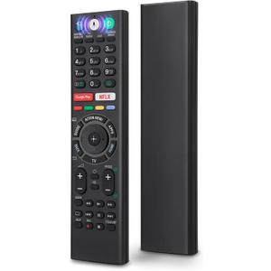 Voice Replacement Remote Control for Sony-Bravia-TVsfor All Sony 4K UHD LED LCD HD Smart TVs. 
