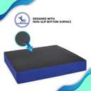 NYOrtho Wheelchair Seat Cushion Firm, Non-Slip, Water-Resistant Seat Pressure Relief Ideal for Wheelchairs, Office Chairs, and Car Seats 16" x 16" x 2"