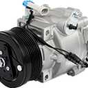 SCITOO AC Compressor for Buick Encore 1.4L 2013-2022, Fast Cooling Air Conditioner Compressor for Chevrolet Sonic 1.4L 2013-2020, for Chevrolet Trax 1.8L 2013-2020
