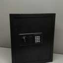 17.72" Tall Wall Safes Between the Studs with Hidden Bottom Compartment, Heavy Duty Hidden Safe with Combination Lock, Compact in Wall Safe for Documents Money Valuables