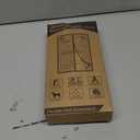 Magnetic Screen Door, Keep Bugs Out, Pet & Kid FriendlyWorks with Front Doors, Sliding Doors,Fit Door Size 34 x 78 Inches Black