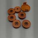 WA0007 50022833 Compatible with Worx WG116 WG118 WG119 WG124 WG183 Corded Electric String Trimmers and Cover ,Replacement Edger Refills Parts Auto-Feed Spool Line 2*16ft 0.065'' 7Pack(6 Spools, 1Cap)