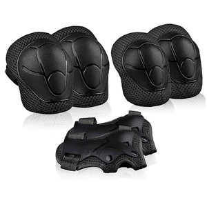 Kids Youth Protective Gear Set for 2-8 Years Old,Kids Knee Pads and Elbow Pads Wrist Guard Protector,6 in 1 Protective Gear Safety Set with Wrist Guard for Cycling Skateboard Roller Bike Sport