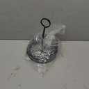 G.E.T. 4-31860 Black Round Stainless Steel Condiment Caddy Iron Teflon Coated Table Caddies Collection