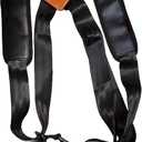 Padded Djembe Shoulder Strap Adjustable African Hand Drum Sling Belt Comfort Shoulder Harness Percussion Accessories Black