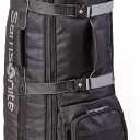 Samsonite "The Protector Hardside and Softside Golf Travel Bag with Shark Wheels, Waterproof Exterior (One Size, Black)