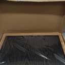 Rantodecor Rustic French Country Framed Canvas Wall Art, Vintage Flower Field Wall Decor, Calming Nature Landscape Art Paintings, Modern Wildflower Artwork for Farmhouse Bedroom Living Room 16"x24"x3