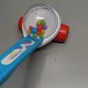 Fisher-Price Baby & Toddler Toy Corn Popper Blue Push-Along with Ball-Popping Action for Infants Ages 1+ Years, 2-Piece Assembly