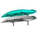 EVERHANGER Wall Mounted Kayak Storage Rack, Adjustable Holder for 2 Kayaks