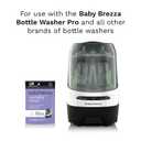 Baby Brezza Descaling Tablets - Compatible with Bottle Washer Pro and All Brands of Baby Bottle Washer Appliances