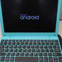 Mini Laptop Computer, 10.1 inch Android 13, 4GB RAM, 128GB Storage, HD IPS Display, 1280x800 Pixel, Portable Netbook with Allwinner A523 CPU Black (Blue)