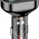 ACECAR 58.5W Car Charger 4-Port USB C & USB-A Car Charger Adapter PD/QC Multi Port Fast Charging Cigarette Lighter Adapter for iPhone 16/15/14 Pro Max, Samsung S24/S23/S22, iPad, Android (AAC)