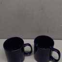 30oz Super Large Ceramic Coffee Mugs Large Handles Set of 2 (Cobalto)