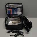 TRAVELISIMO Electric Lunch Box for Adults 100W Heated Lunch Box For Men 1.5L Stainless Steel Portable Food Warmer, 12/24/110V Electric Food Warmers for Travel & Work Loncheras Para Hombres de Trabajo (Black)