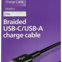 Philips USB-A to USB-C Charge Cable 3 Ft.