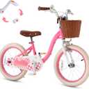 RoyalBaby Girls Bike Belle EZ Kids Bike, 16 INCH