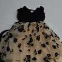 Sinhoon Toddler Girl Tulle Dress Summer Ruffle Sleeveless Baby Girl Fashion Casual Dresses 1-6Y (2T, Black)