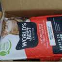 WORLD'S BEST CAT LITTER Multiple Cat Unscented, 32-Pounds - Natural Ingredients, Quick Clumping, Flushable, 99% Dust Free & Made in USA - Long-Lasting Odor Control & Easy Scooping