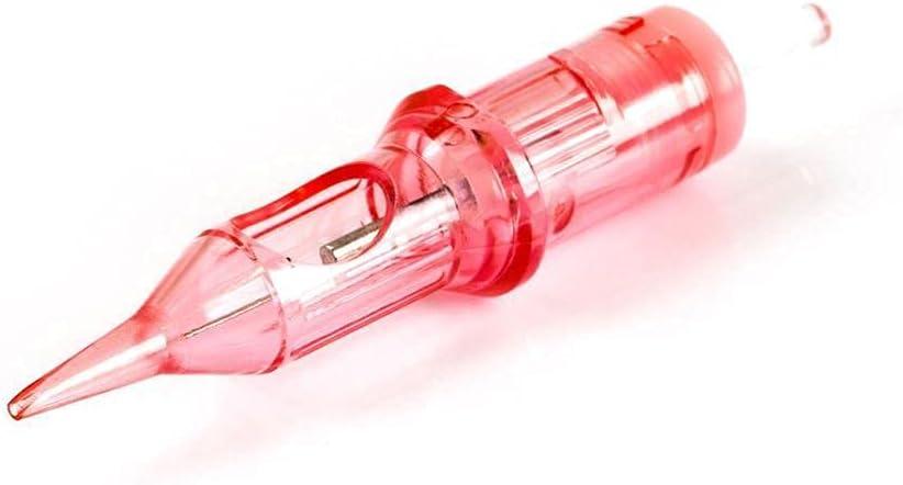 Kwadron Optima Professional Permanent Makeup Cartridge - 1 Round Liner, 0.30mm Long Taper - Box of 20