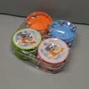 12 Pack Hand Tambourines 5.1", Metal Jungle Animals