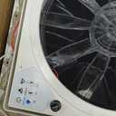 2012 Air Max 14" Vent RV Roof Vent Reversible Exhaust Fan, Ultra Low Sound RV Air Ventilation Ceiling Fan 12V Remote with Rain Sensor (Standard)