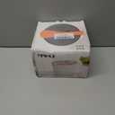 Microwave Rice Cooker Steamer, Microwave Pasta Cooker with Strainer, 2 L Microwave Cookware Set for Rice, Pasta, Vegetables, Quinoa, Oatmeal, Ramen Non stick (orange)