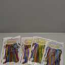 Rainbow Foil Curtain Backdrop, 4 Pack