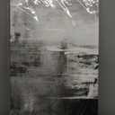 Kureful Black And White Wall Paintings Abstract Wall Decorations Canvas Prints Poster Wall Art 24x48 Home Decor Grey Artwork Painting Pictures for Living Room Dinning Room