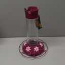 Perky-Pet 209BW Glass Hummingbird Feeders for Outdoors Hanging - 30 oz - Ant Moat & Bee Guarded, Our Best Royal Berry Hummingbird Feeder