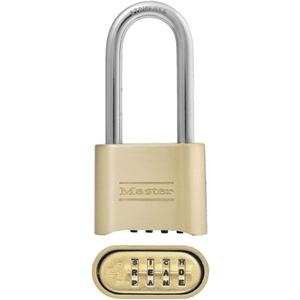 Master Lock Padlock, Set Your Own Word Combination Lock, 2 in. Wide, 175DLHWD