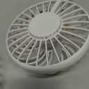 Neck Fan, Hands Free Personal Fan 2600mAh, Hang Around Neck Fans, Wearable Small Fan for Outdoor Working Battery Powered Over 12 Hours Constant Cool (White)