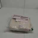 Cream Pinch Pleated Blackout Summer Curtains 86 Inch Length 2 Panels Set for Living Room,Farmhouse Linen Blend Thermal Burg for 86-88 inch Window Heat Blocking Drapes Room Darkening Light Beige