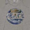 World Peace On Earth Conscious Humanity Love & Kindness Tank Top M